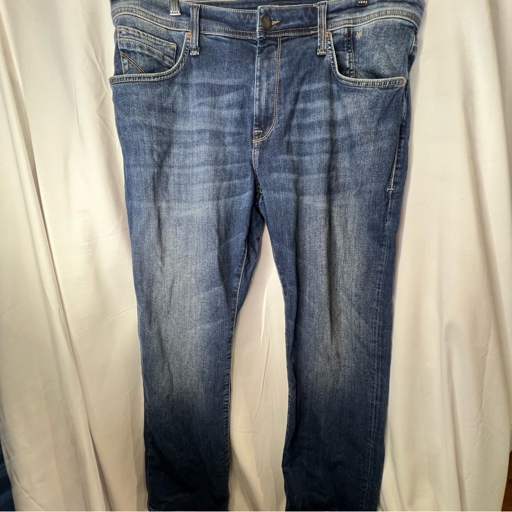 Mavi Jeans Mens Matt Relaxed Straight Leg Jeans Size 36x30